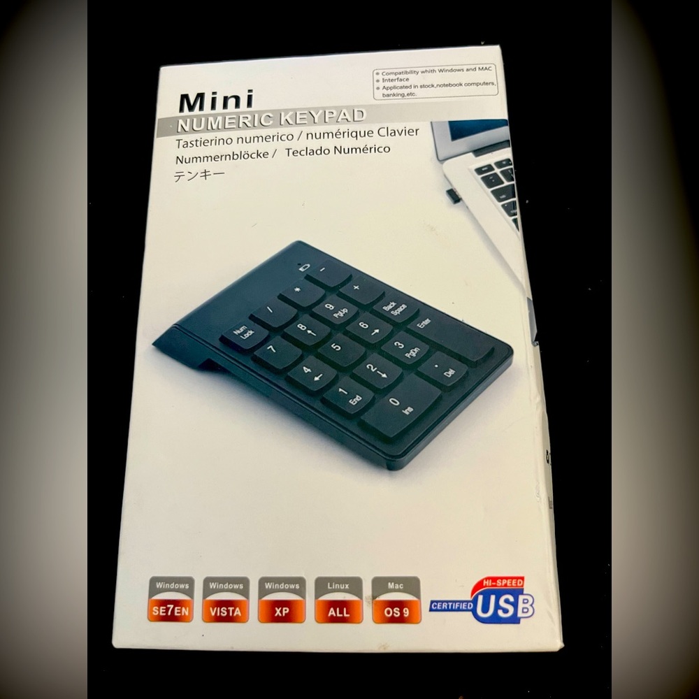 Cimetech mini numeric keypad NWB